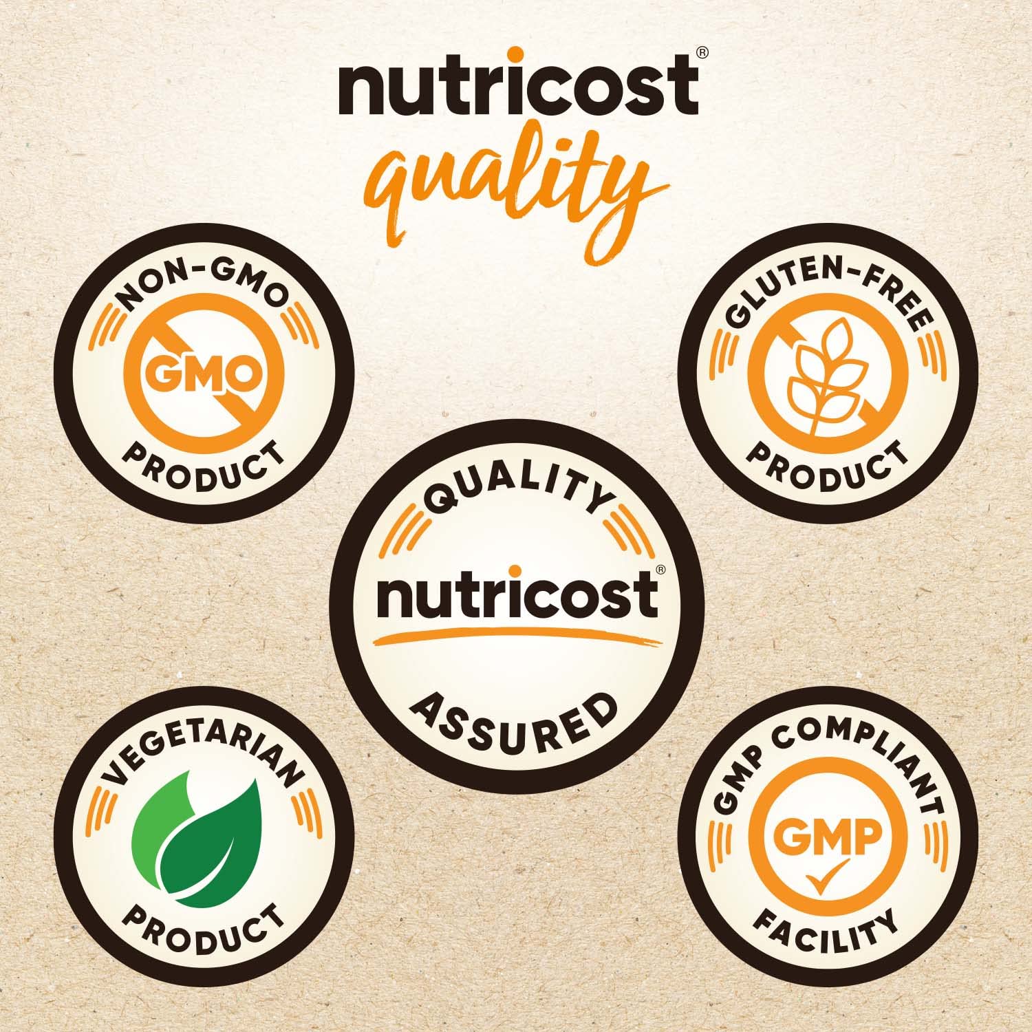 Nutricost scoop measuring powder inside jar demonstrating convenient serving control