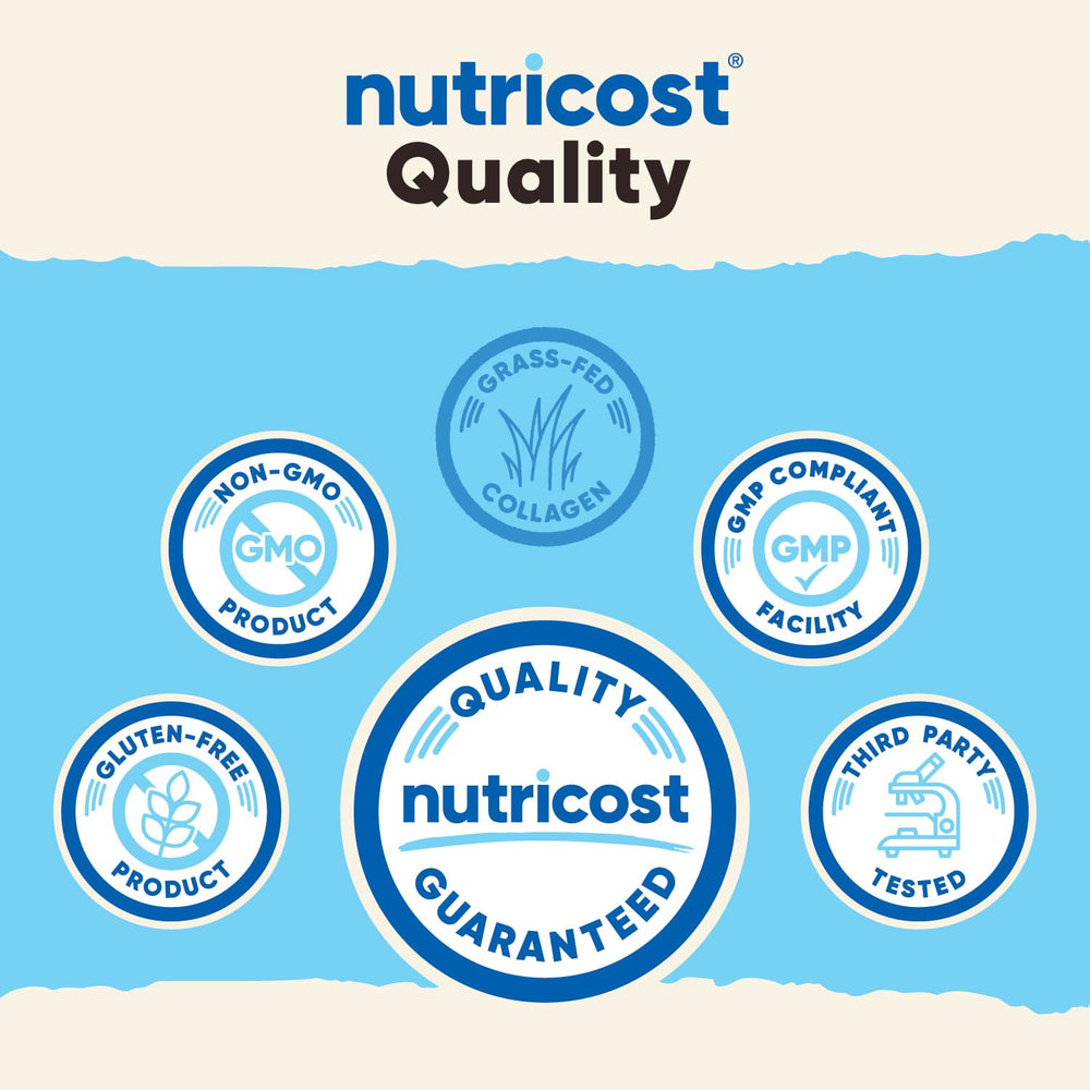 Nutricost collagen dissolving in coffee showing smooth mixability and no clumps