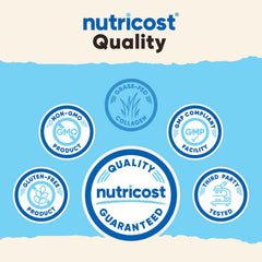 Nutricost collagen dissolving in coffee showing smooth mixability and no clumps