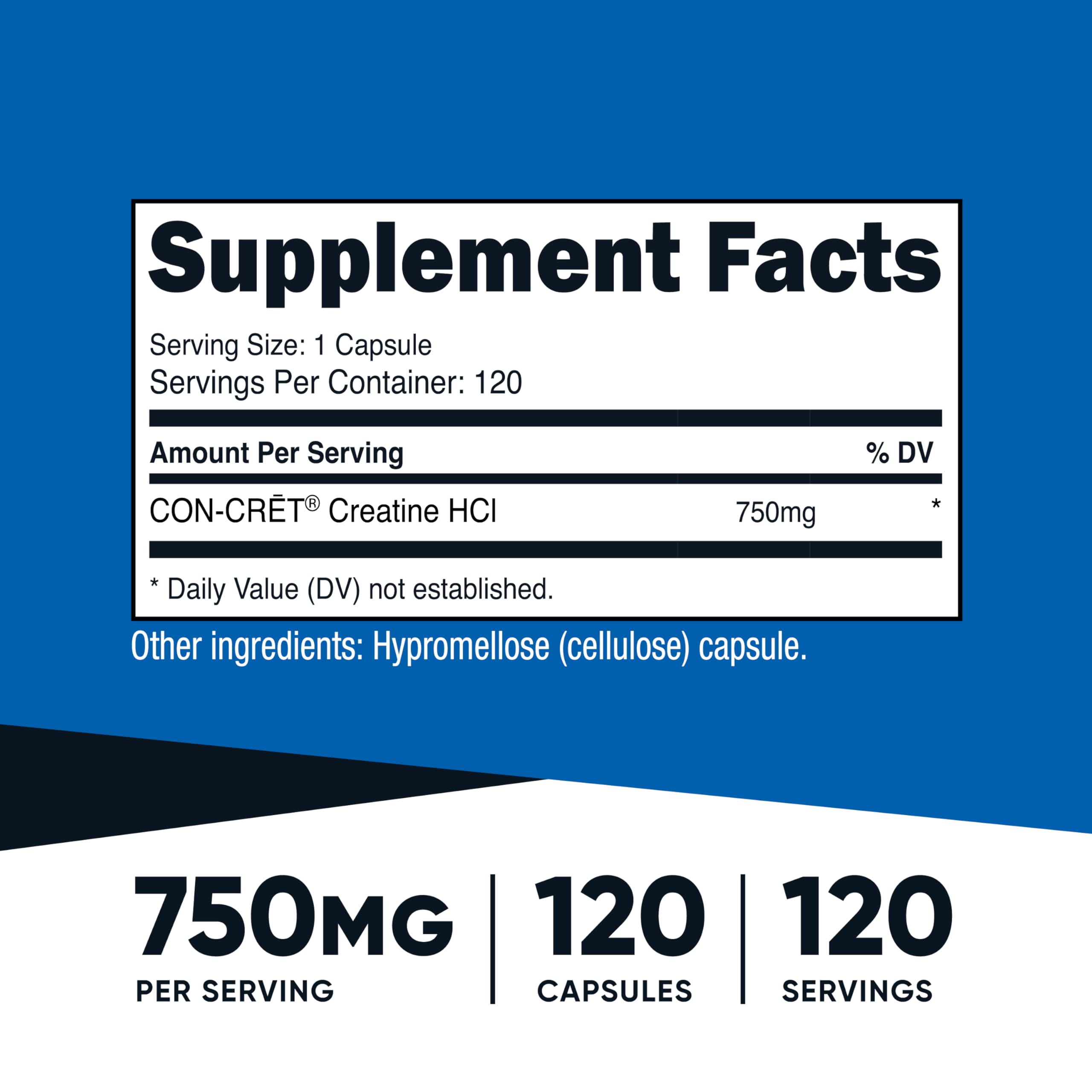 close-up of Nutricost capsule texture and shape highlighting easy swallowing