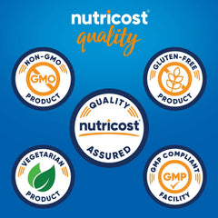 Nutricost powder texture detail demonstrating fine, mixable powder for smooth drinks