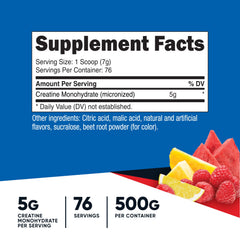 Nutricost open tub with included scoop highlighting easy portioning