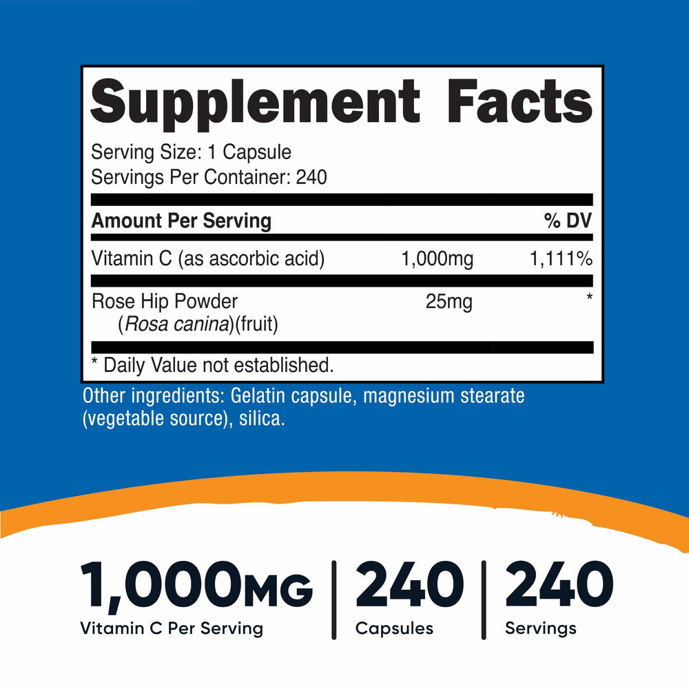 Nutricost label close-up highlighting potency and ingredient clarity for trust