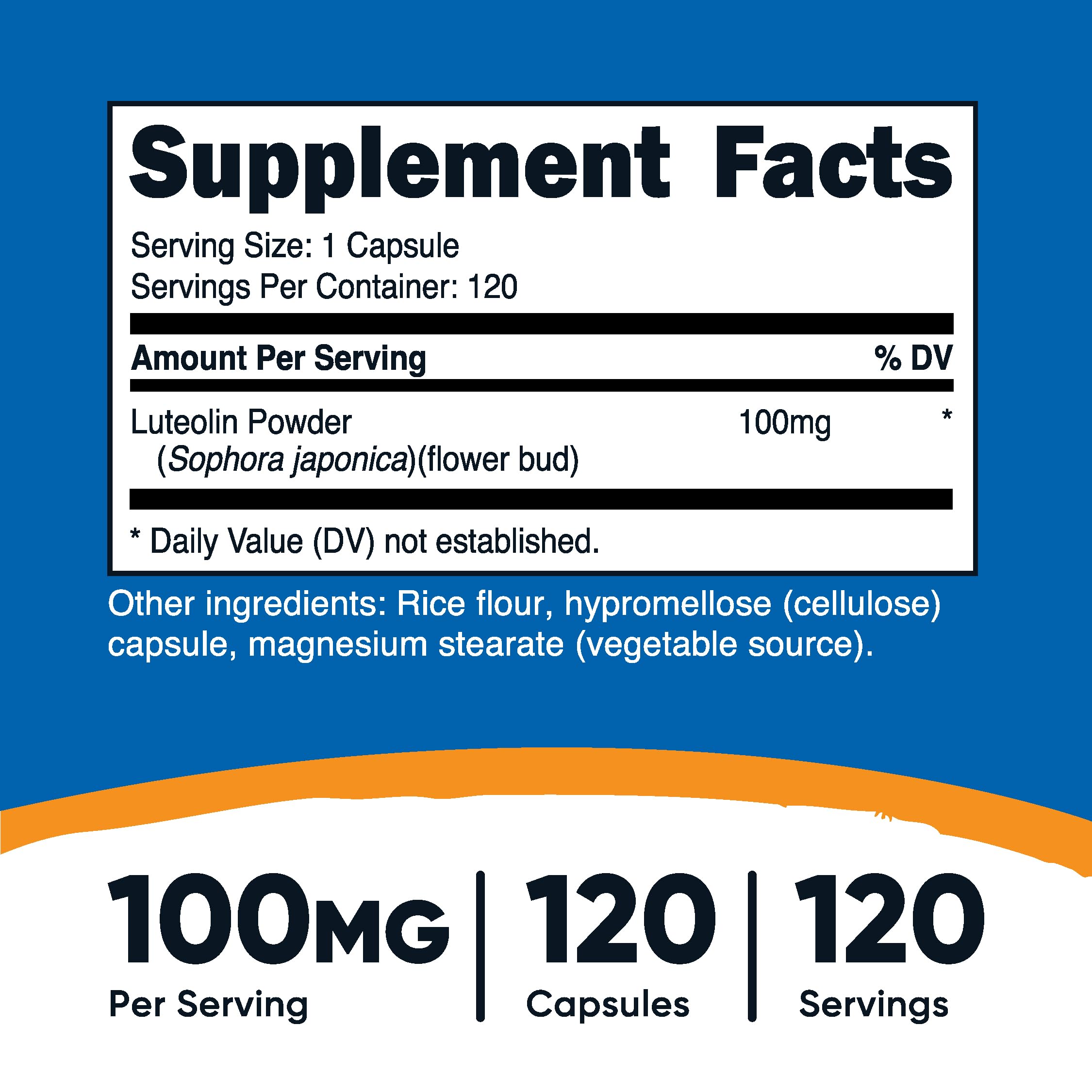 Nutricost single vegetarian capsule close-up showing texture and size