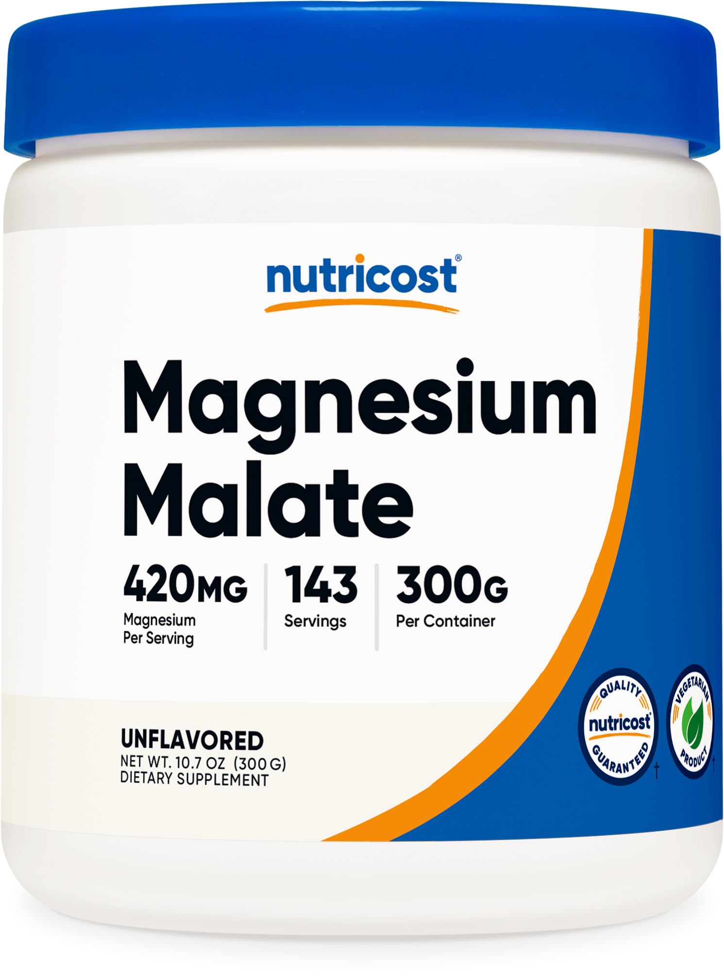 Nutricost front packaging showing supplement tub and product name for clear identification