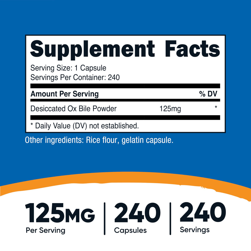 Nutricost close-up of capsule texture and easy-swallow size