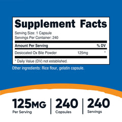 Nutricost close-up of capsule texture and easy-swallow size
