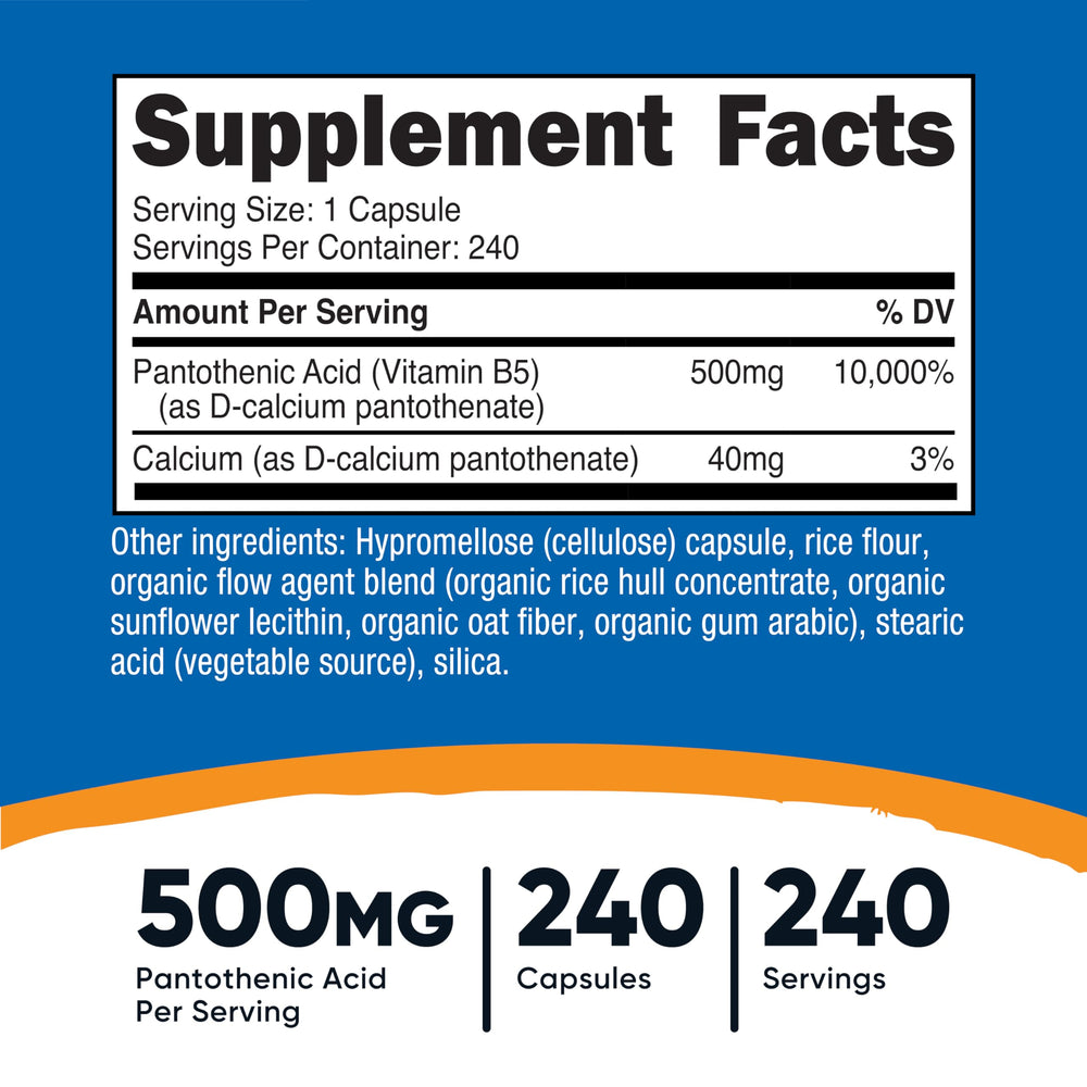 Nutricost capsule close-up revealing texture and easy-to-swallow size