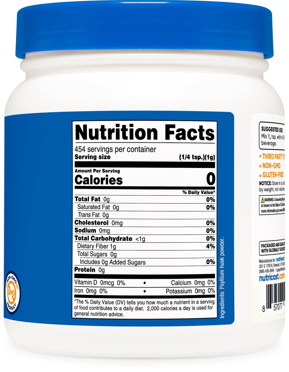 Nutricost powder added to gluten-free bread dough showing binding benefit
