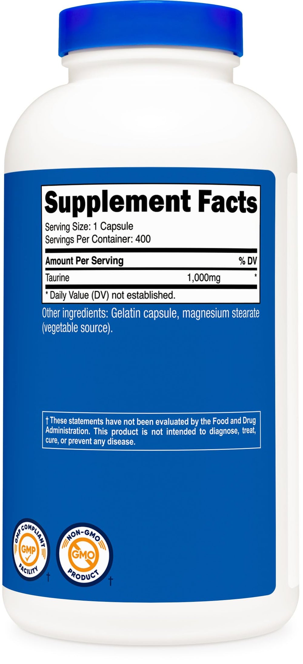 Nutricost bottle beside water and morning routine items for daily use