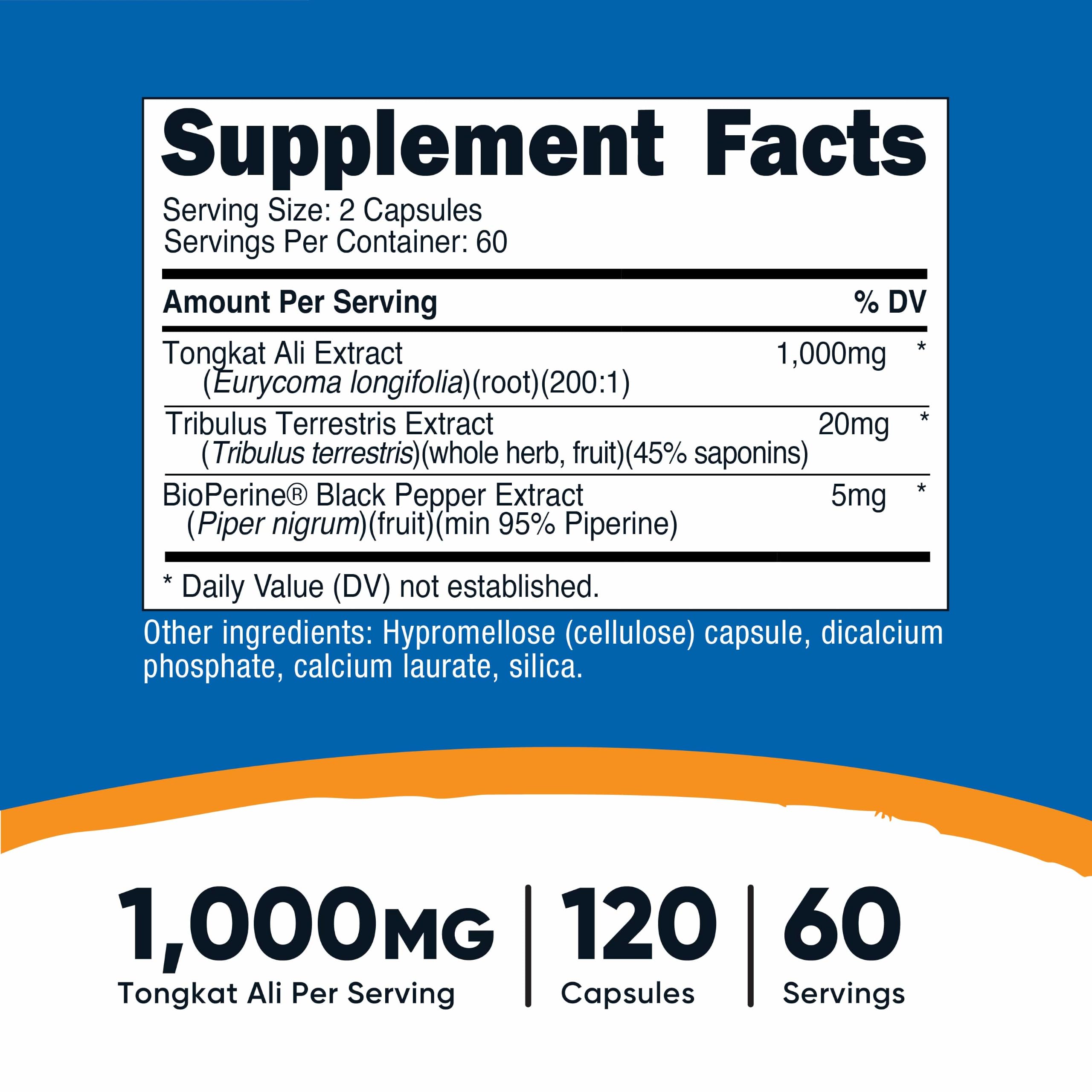 Nutricost capsule close-up revealing vegetarian capsule texture and easy-to-swallow size benefit