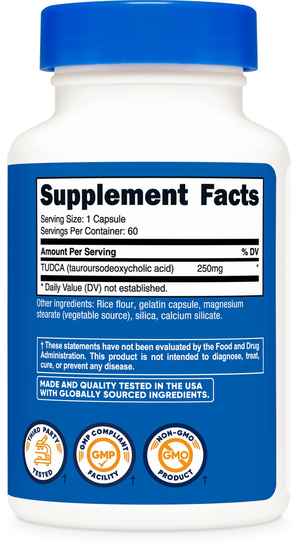 Nutricost Tudca in a morning routine setting demonstrating easy daily use