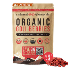Nutrient Elements front packaging showing product and size benefit