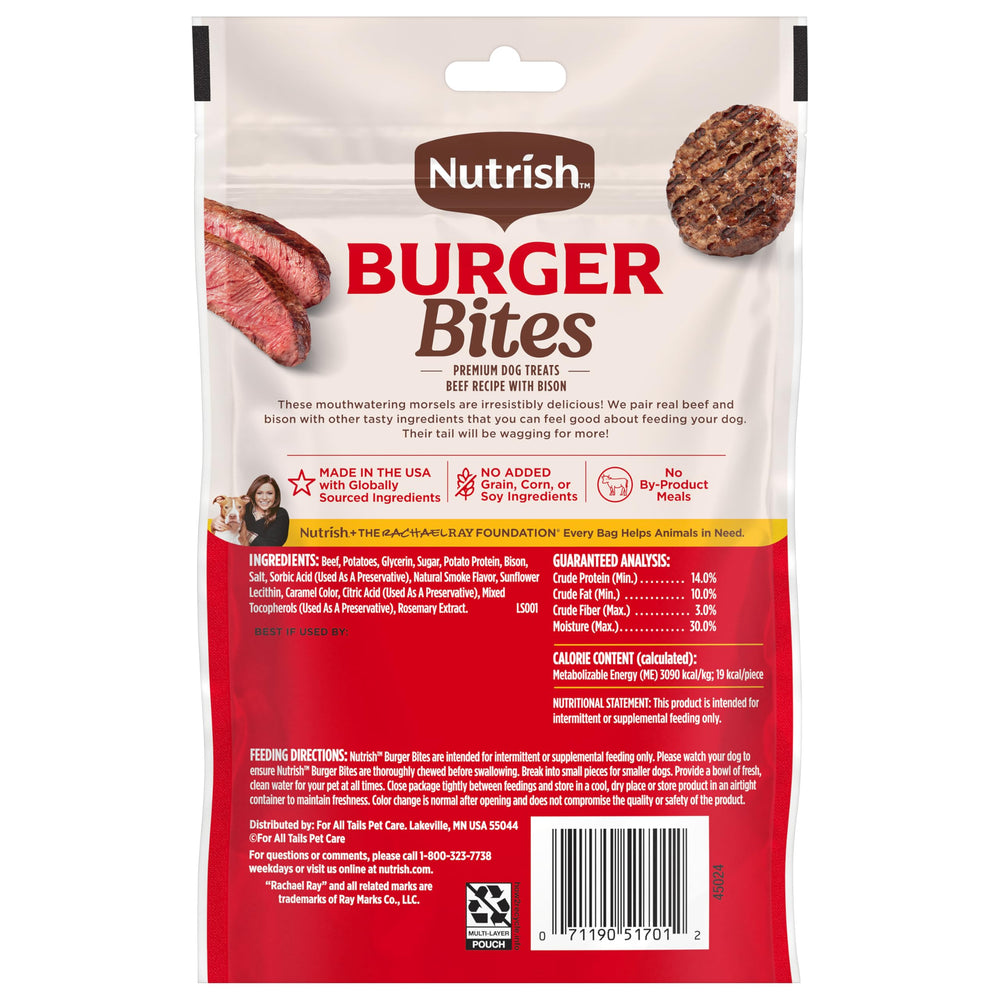 Nutrish ingredient label showing real beef first for transparency