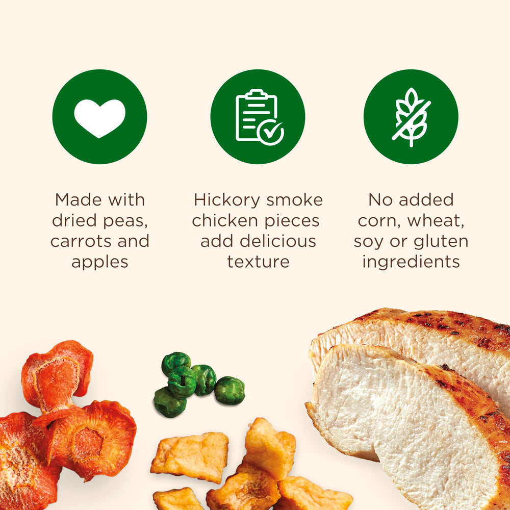 Nutrish nutrition label photo highlighting added vitamins and taurine