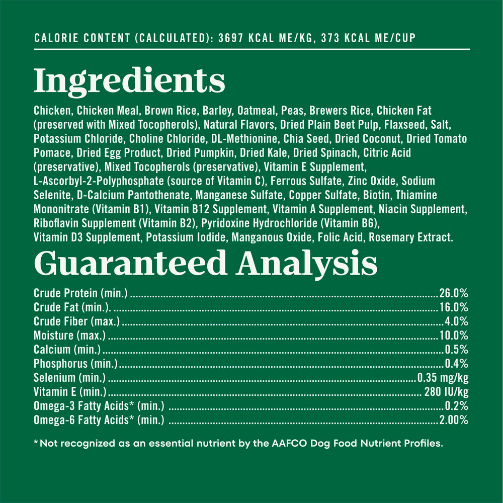 Nutro healthy dog coat and skin showing visible conditioning benefit