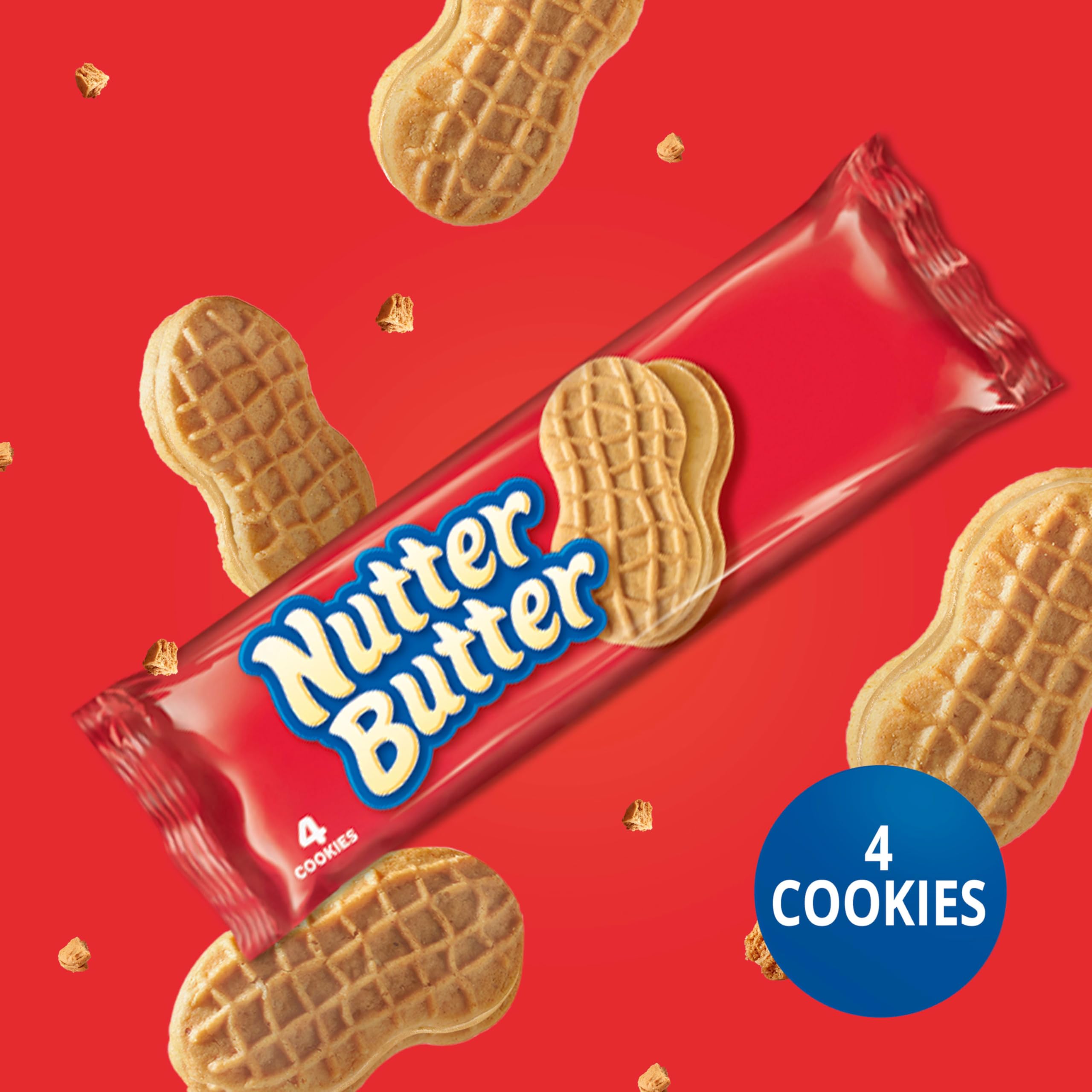 Nutter Butter snack packs inside a child's lunchbox for quick snacks