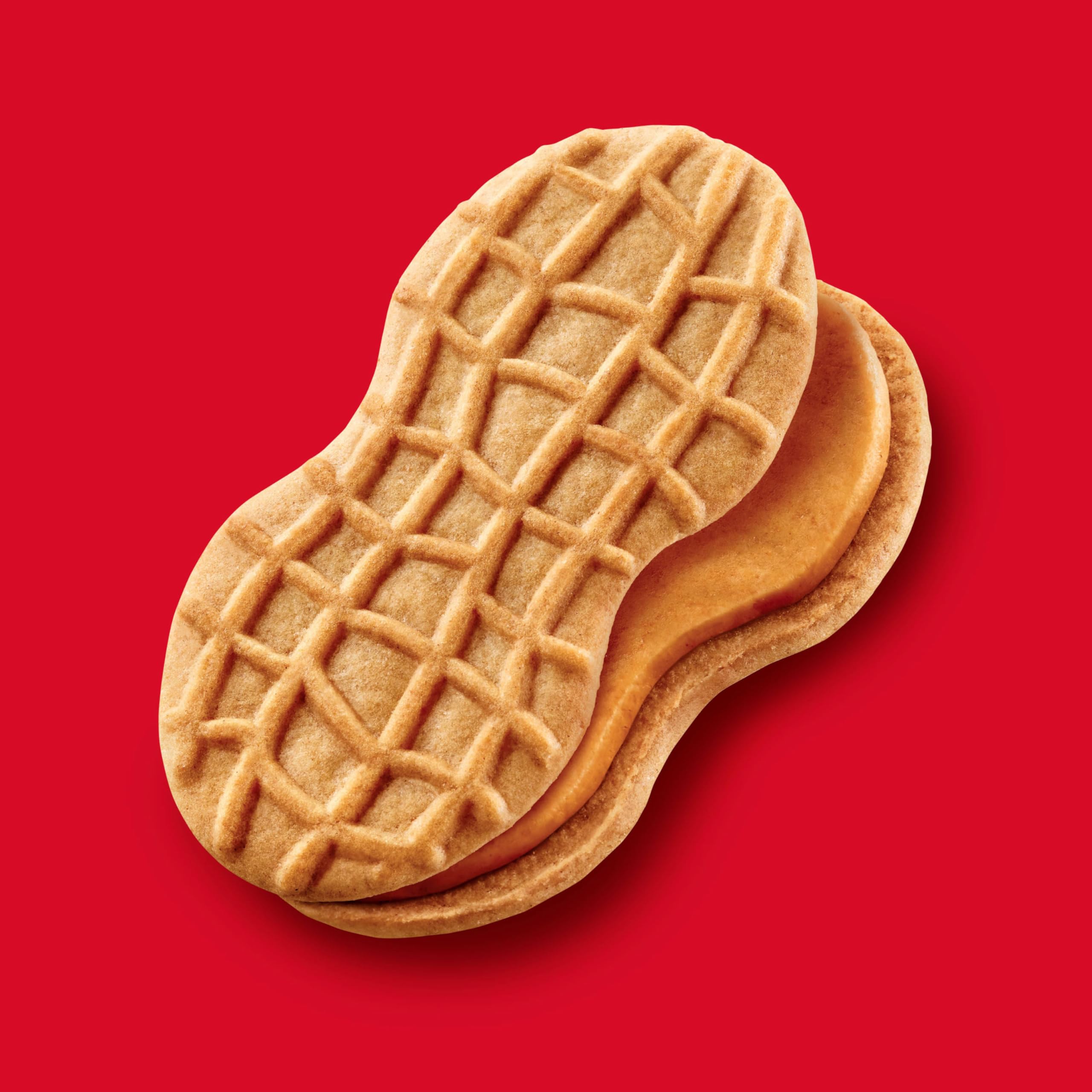 Nutter Butter cookies arranged on plate for serving and sharing