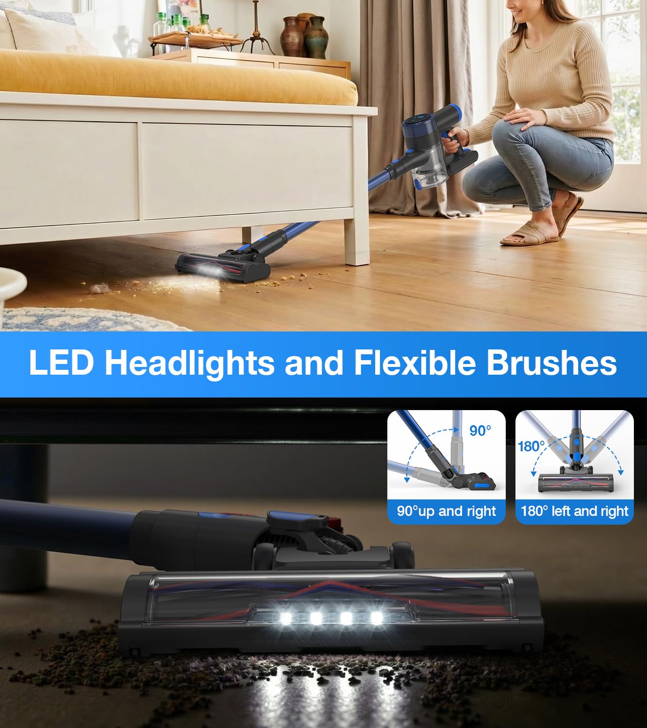 NuYupo washable multi-layer filter removed to show easy maintenance and cleaner air