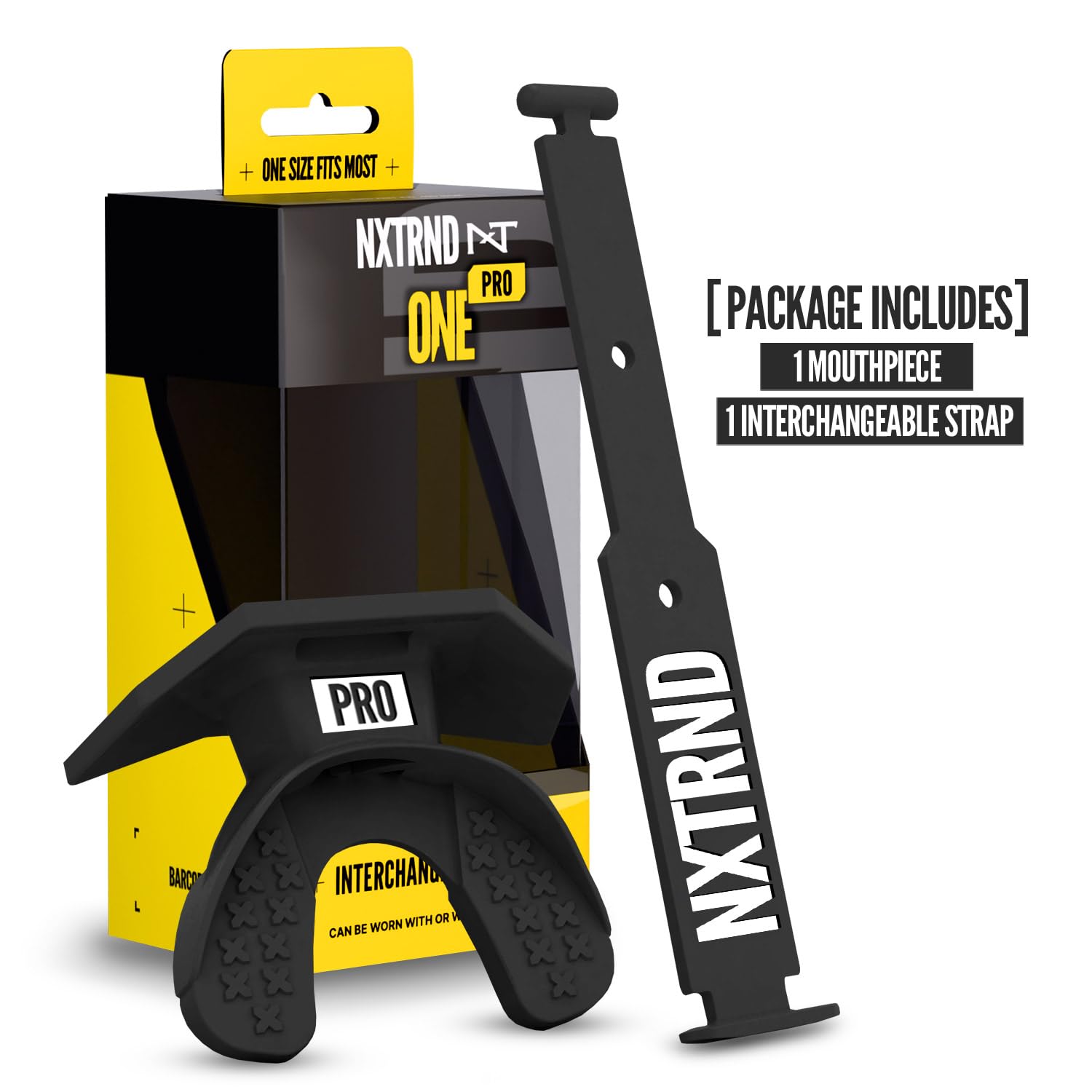 Nxtrnd beside ruler size comparison showing universal fit benefit