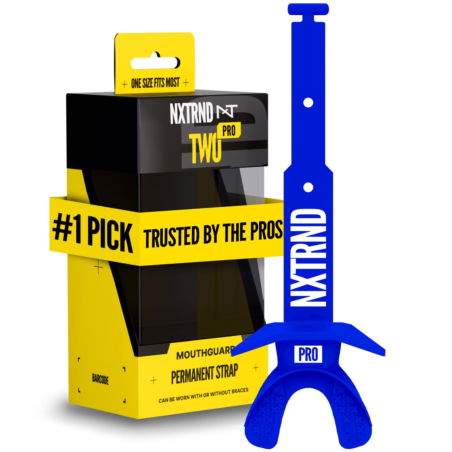 Nxtrnd Two Pro front view showing fitted shape and secure fit benefit