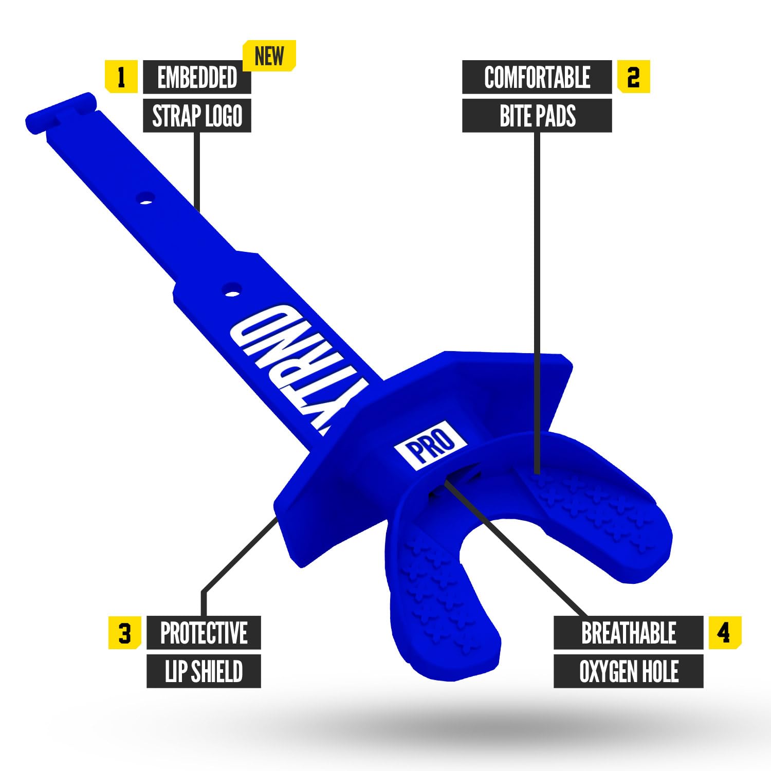 Nxtrnd Two Pro side profile with permanent strap demonstrating attachment security