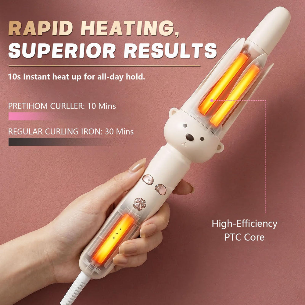 O-CONN PretiHom held in hand illustrating lightweight design and easy handling