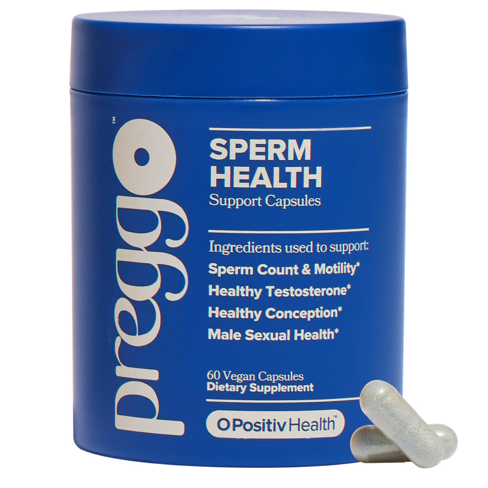 O Positiv PREGGO front packaging showing clear product benefits