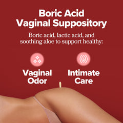 O Positiv individual suppository close-up highlighting smooth shape for easy insertion