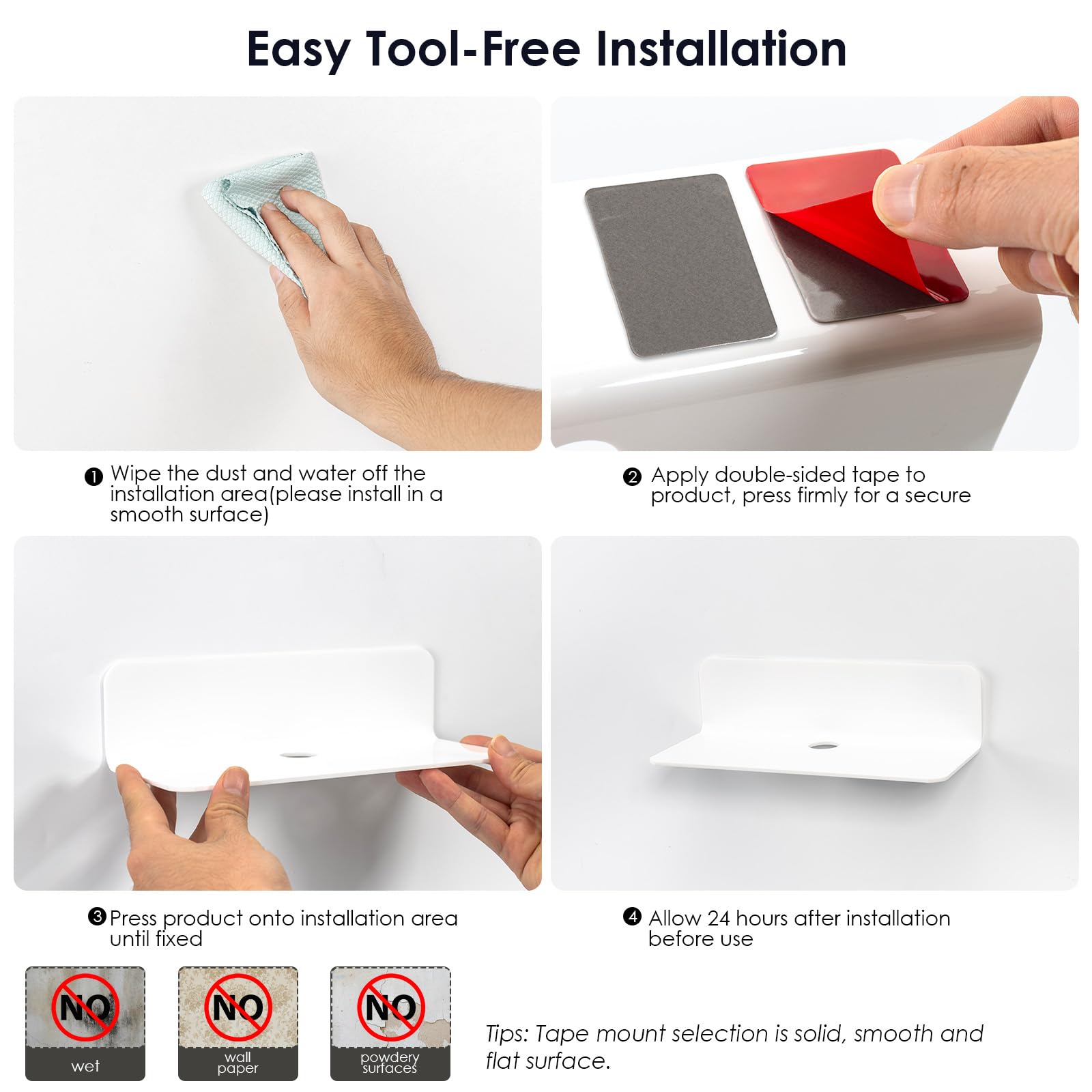 OAPRIRE shelf used in bathroom storing toiletries for clutter-free counters benefit