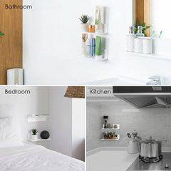 OAPRIRE shelf mounted with smart speaker demonstrating organized space benefit