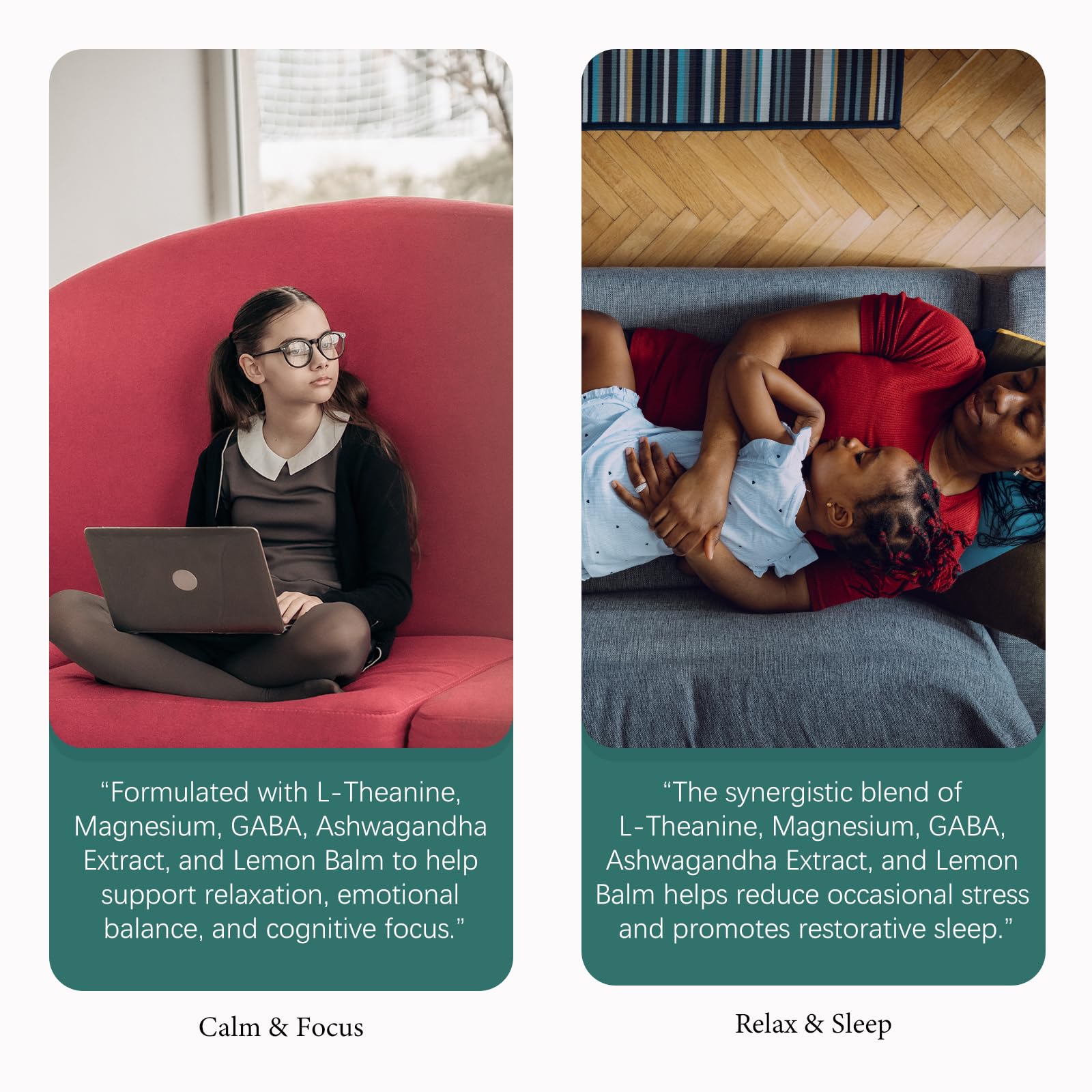OASIS FORCE lifestyle scene on a bedside table suggesting evening relaxation routine