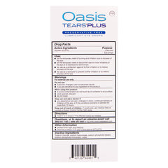 OASIS TEARS vials in hand showing compact size and travel-friendly convenience