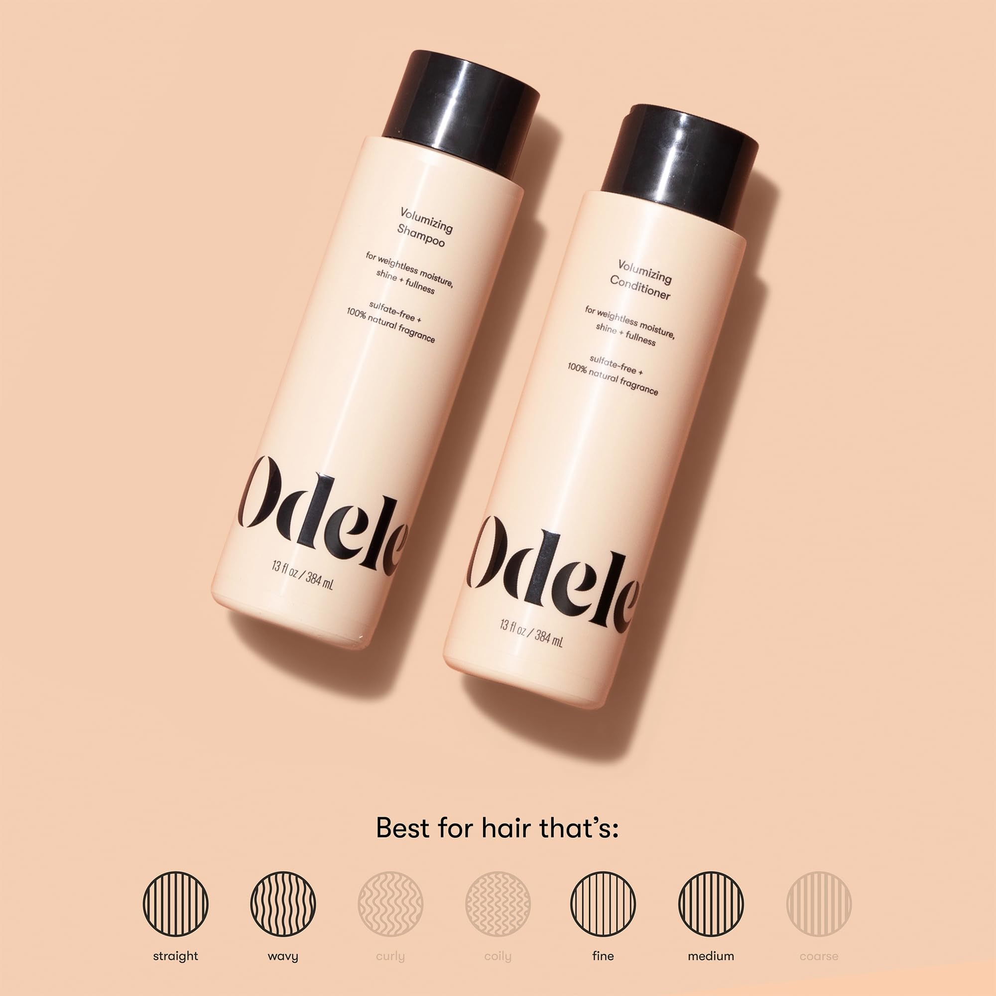 Odele shampoo foam texture demonstrating gentle cleansing benefit