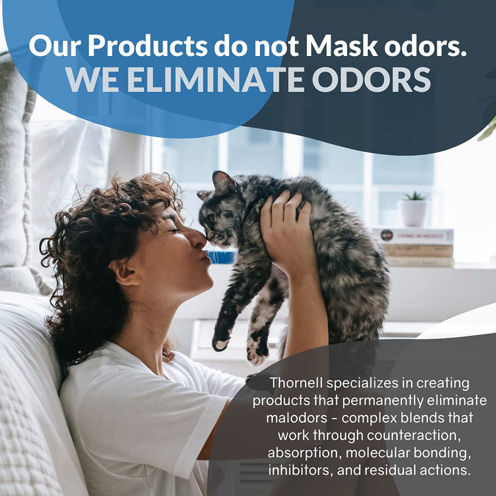 Odorcide applied to carpet spot in use removing cat urine odor at the source benefit