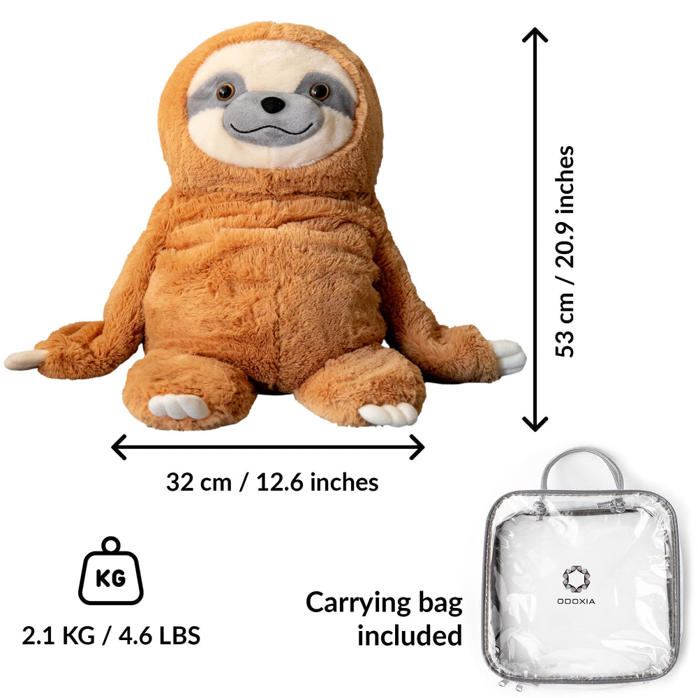 ODOXIA sloth packed in carrying bag for portable comfort on the go