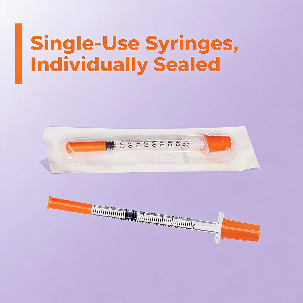 Oenfeng barrel graduations close detail showing clear 1ml/cc markings for precise measurement