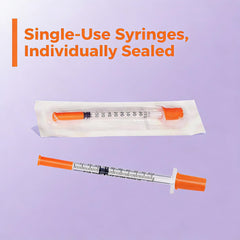 Oenfeng barrel graduations close detail showing clear 1ml/cc markings for precise measurement