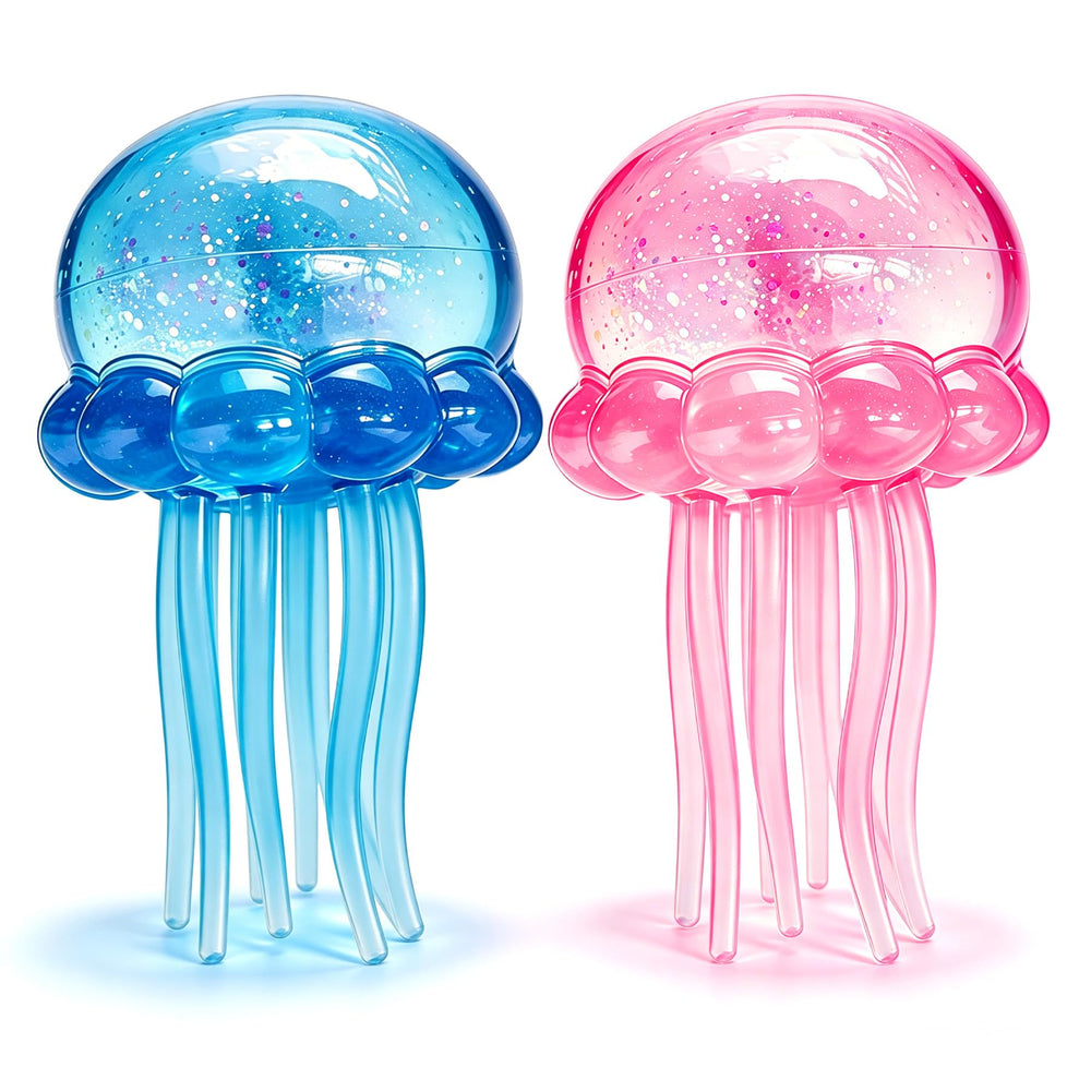 OESINS jellyfish front view showing calming ocean design and tactile benefit