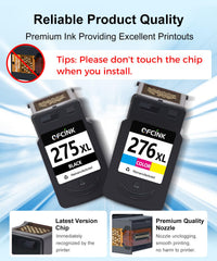 OFCINK cartridge installed in Canon PIXMA for quick seamless setup