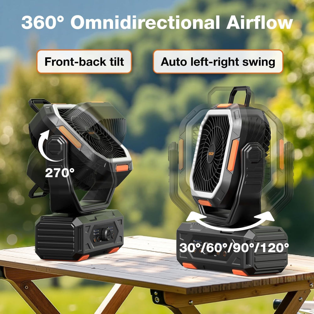 OGERY packed in backpack ready for portable outdoor use