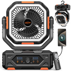 OGERY front view with remote showing user convenience