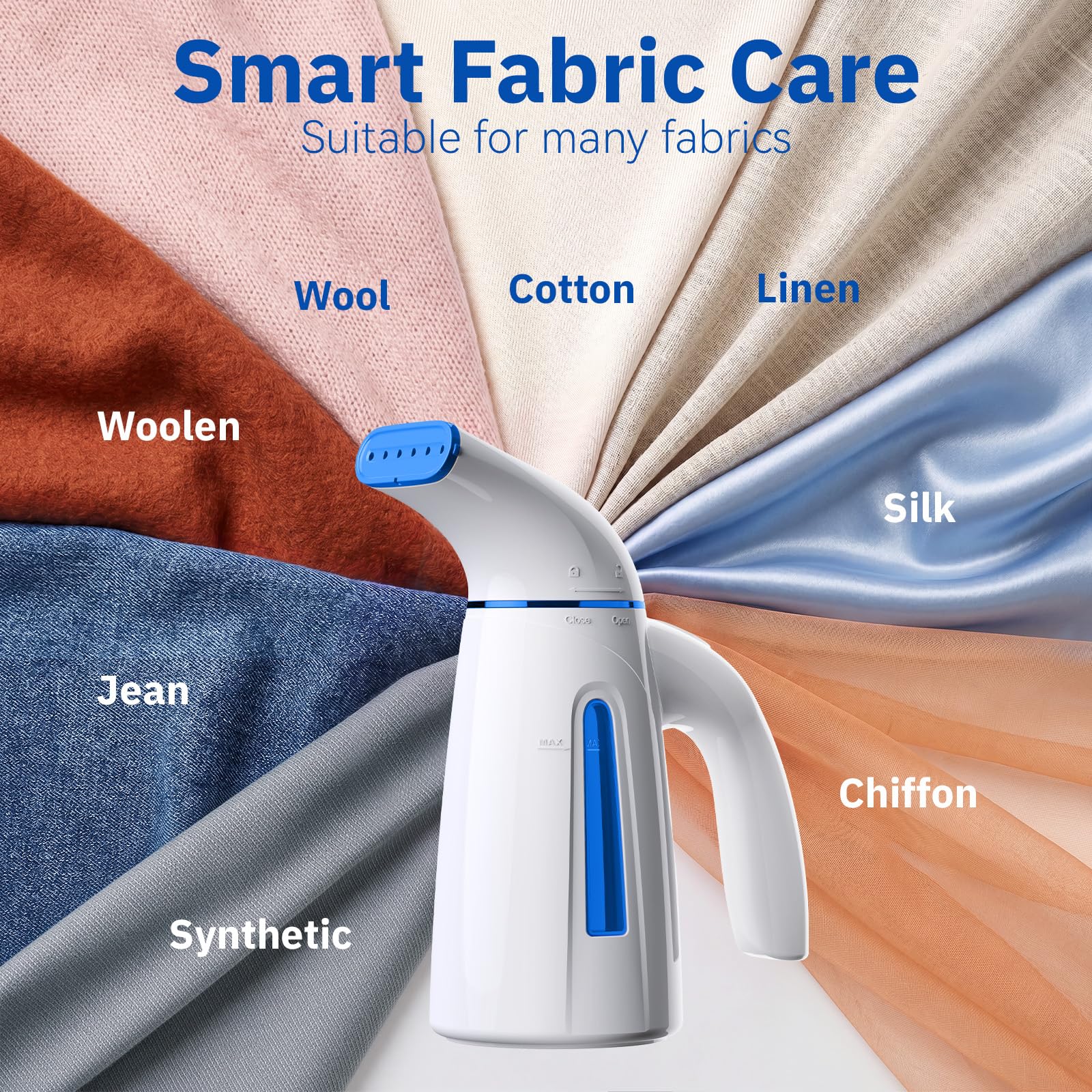 OGHom steaming a dress shirt to demonstrate quick wrinkle removal and neat results