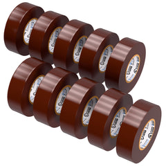 OHLECTRIC brown tape front pack showing 10-roll value and contractor-grade benefit