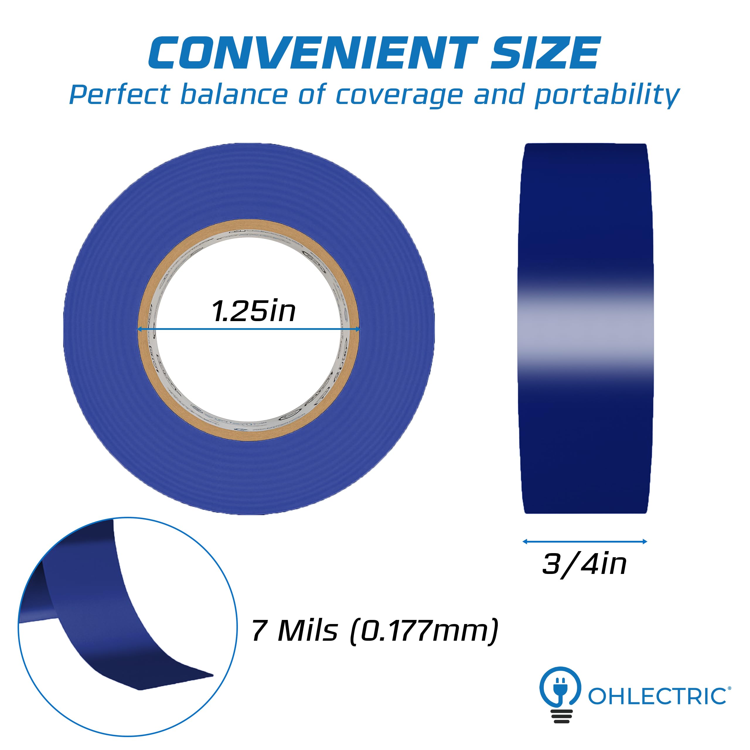 OHLECTRIC close-up of vinyl texture and adhesive for secure wrapping