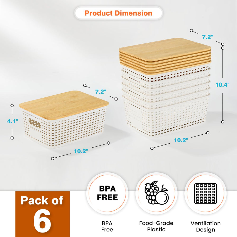 Ohmlove close-up of bamboo lid grain illustrating natural finish and durable cover
