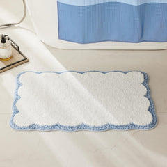 Ohocut view of anti-slip TPR backing showing stable grip and bathroom safety