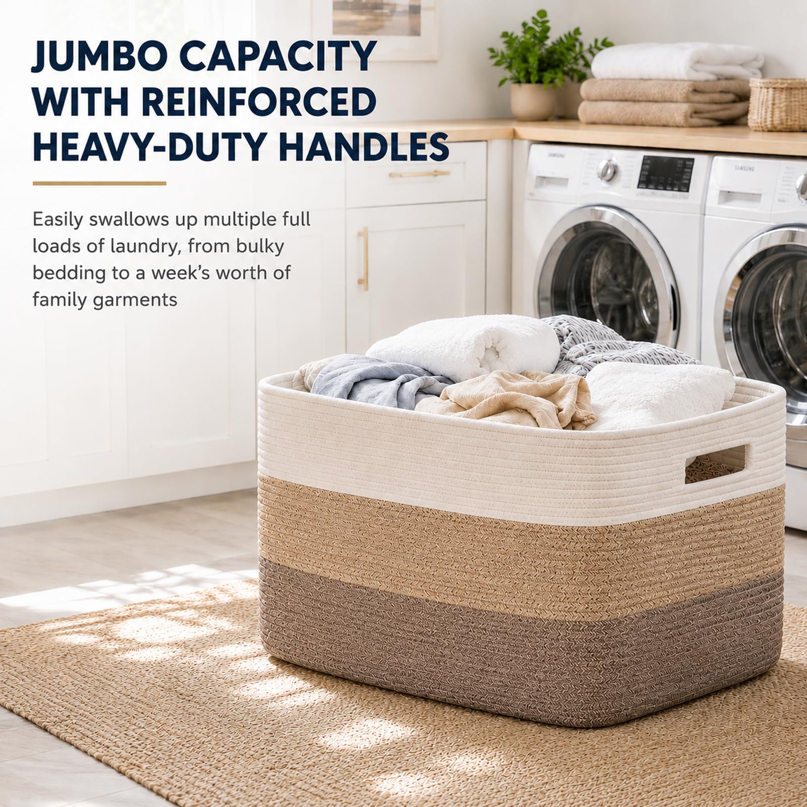 OIAHOMY handle detail with reinforced stitching for reliable heavy lifting