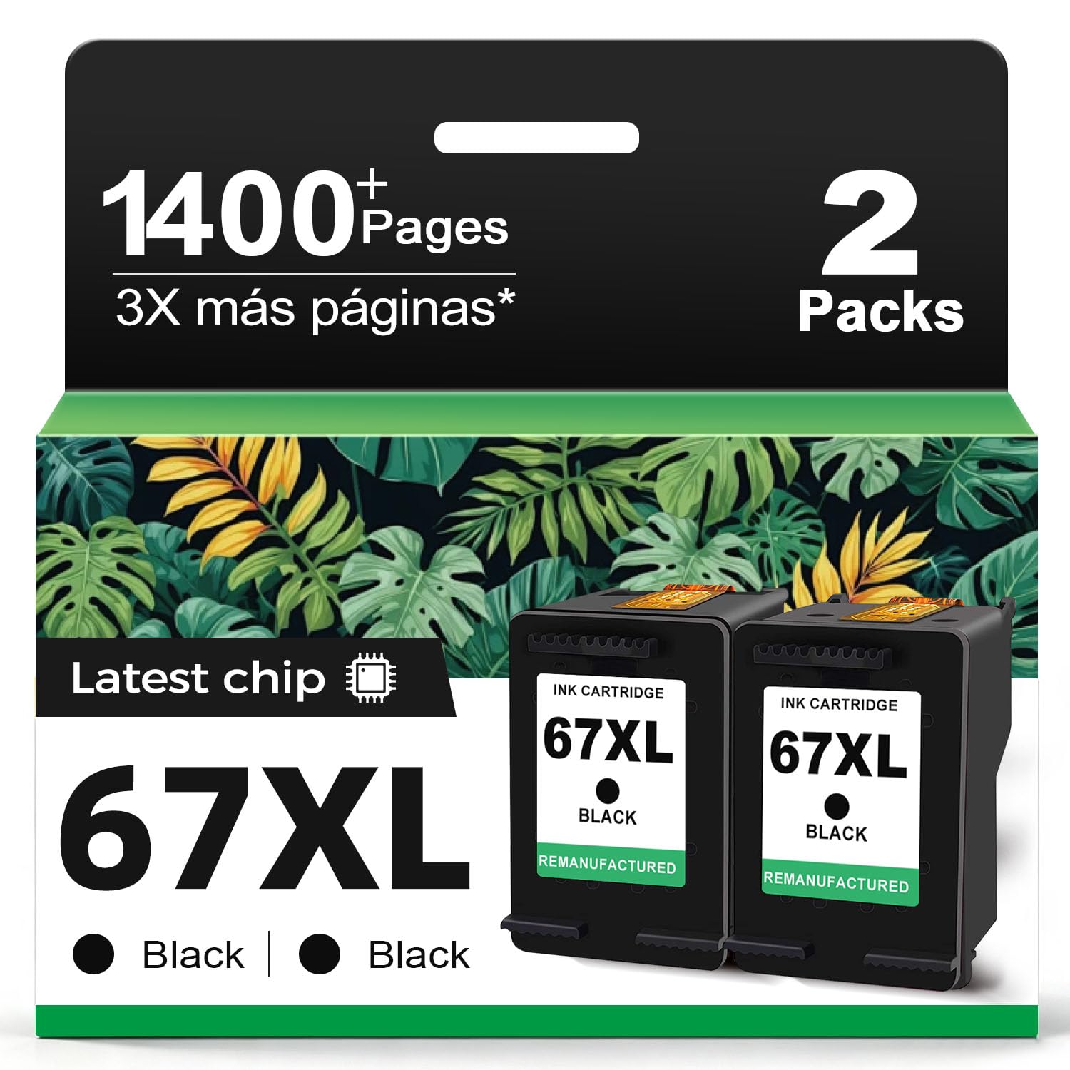Oillike 67XL front packaging showing product and high-yield benefit