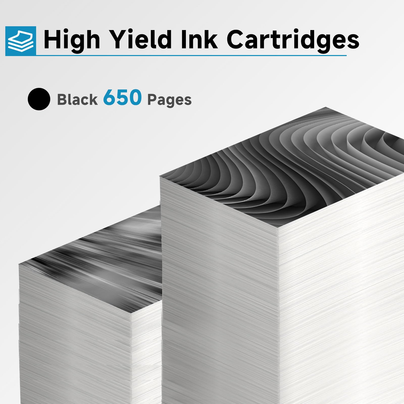 Oillike 67XL cartridge installed in HP printer demonstrating easy setup
